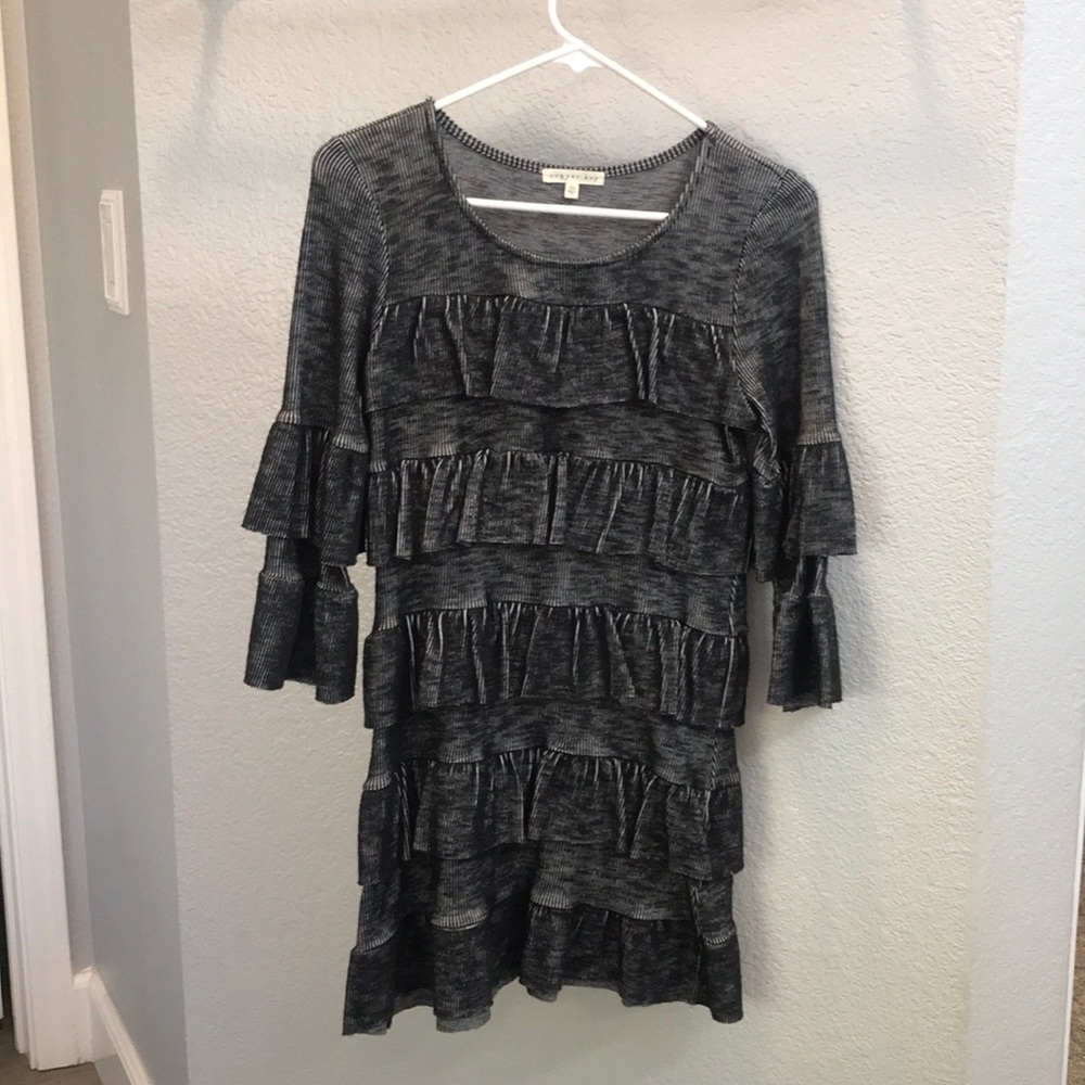 Copper key bohemian dress